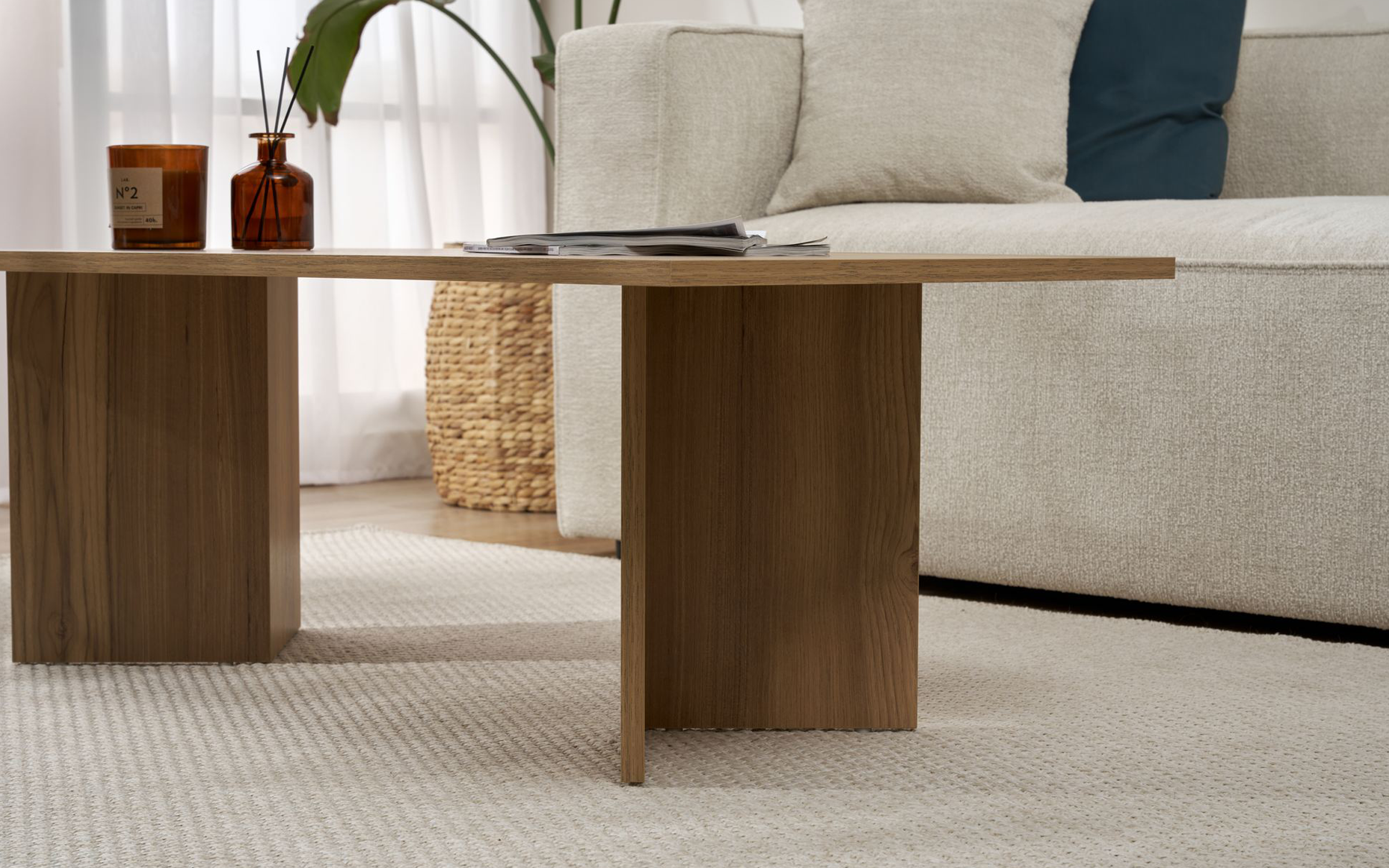 Masuta de cafea Sabin, stejar  6